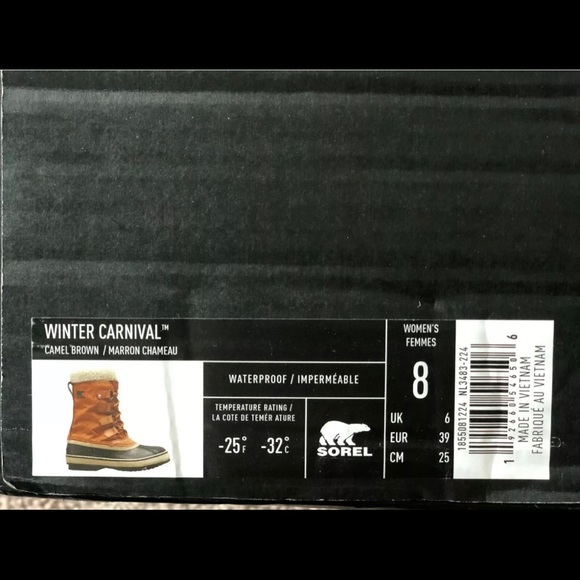 -SOLD- NWT SOREL Carnival Winter Boots - Picture 4 of 5